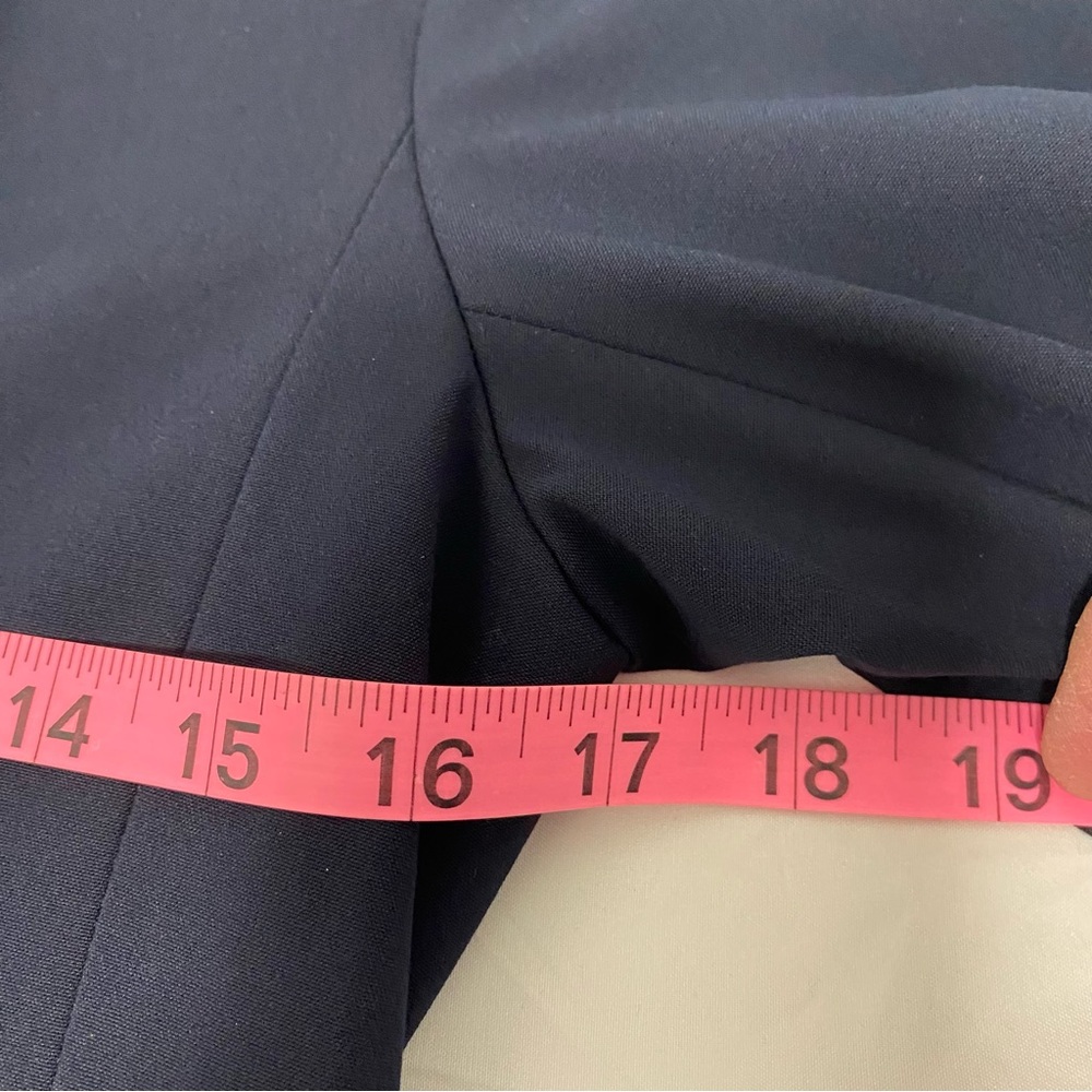 H&M Navy Blue Double Breasted Blazer Career Wear Jacket - NWOT- Size XS - Picture 9 of 9